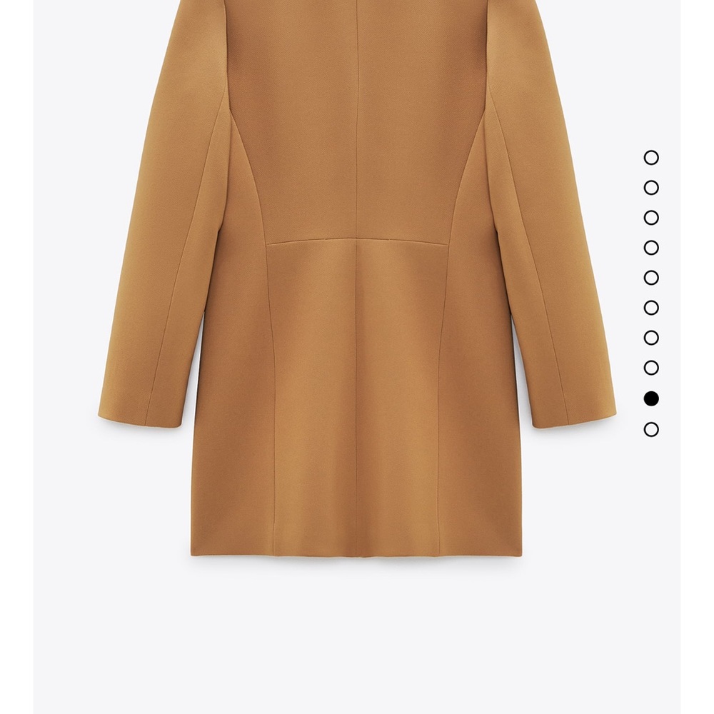 BLOGGERS FAV ZARA NWT LONG BLAZER - Picture 14 of 16